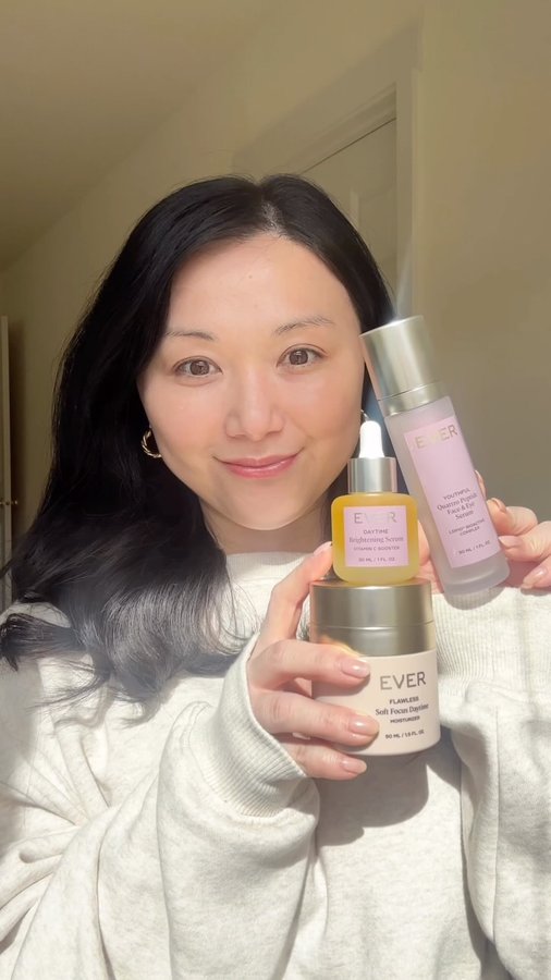 Instagram post by @beautybanchanwithchristykim for Into The Gloss. Caption reads: ✨ I’m so excited to share a brand that’s truly....