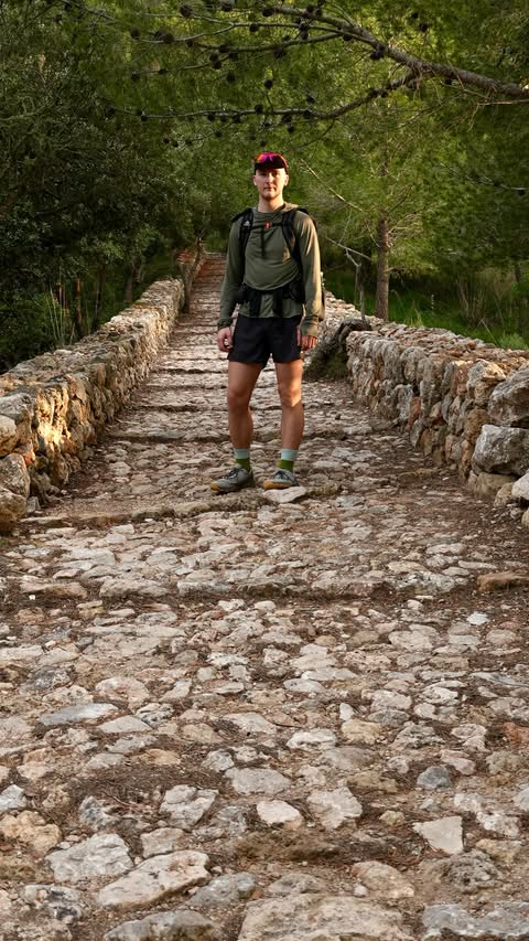 Instagram post by @kraigadams for Bombas. Caption reads: [...] miles. I’ve been testing the @bombas Merino....