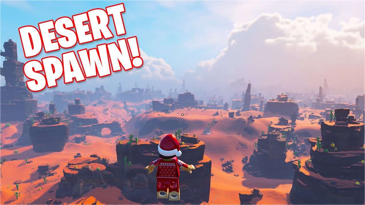 YouTube post by @AciDicBliTzz for PayPal Honey. Caption reads: LEGO Fortnite BEST Seeds w/ DESERT Spawns!.