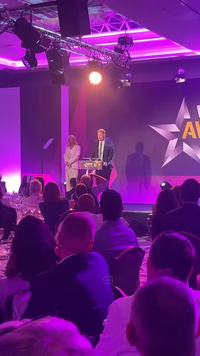 Instagram post by @archewell_sussex_ for GSK. Caption reads: [...] #WellChild Awards, in association with @gsk.