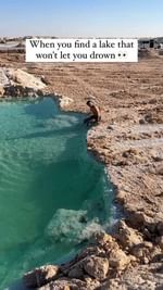 Instagram post by @worldzexplore for EARTH OFFICIAL. Caption reads: The Salt Lakes of Siwa Oasis are located about 12....