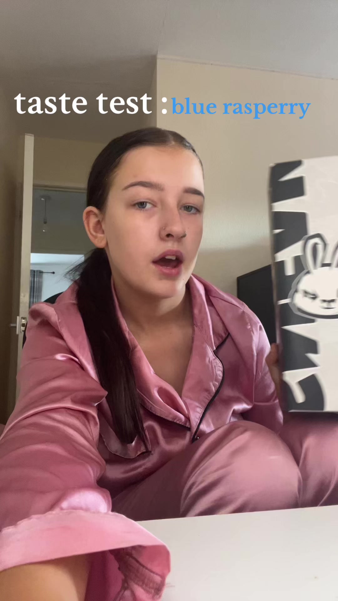 TikTok post by @jess.x.lou.grwm for Sneak Energy. Caption reads: 💙#fyp #sneakenergy @Sneak Energy LTD .