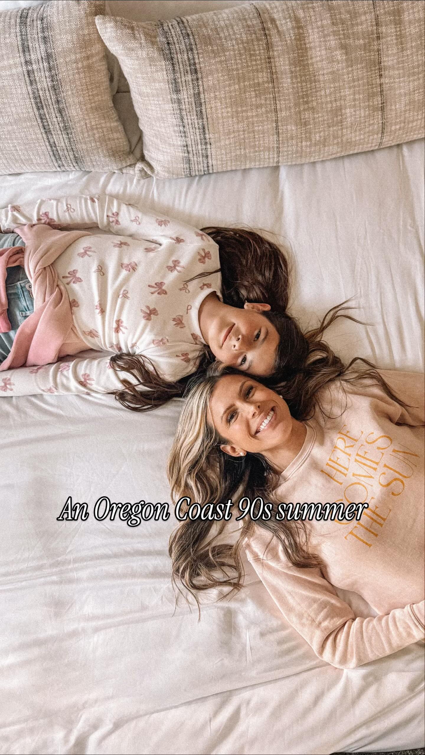 Instagram post by @corrinestokoe for Cariloha. Caption reads: A little dream come true for me: taking my 10 year....