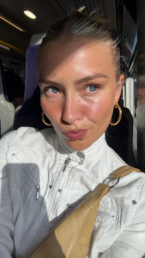 Instagram post by @millietulula for Activia. Caption reads: [...] wellness habits!! taking part in @activiauk....