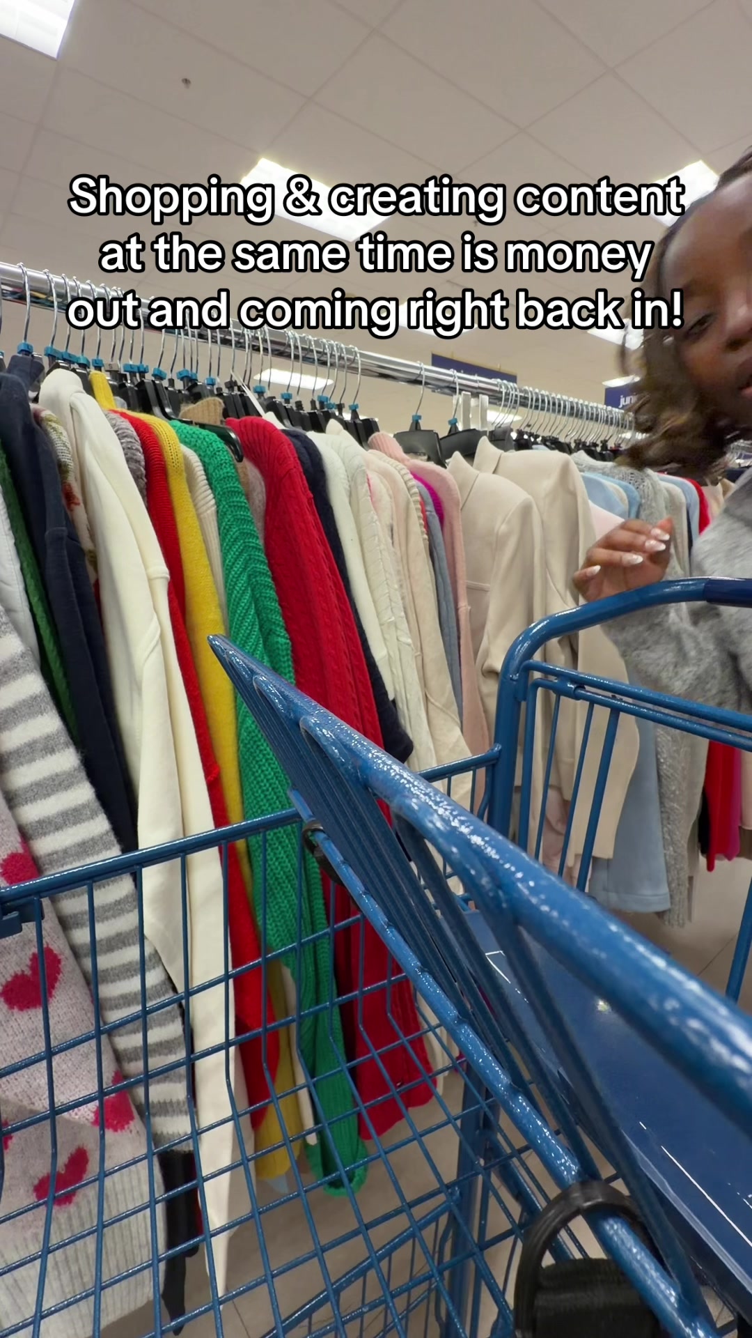 TikTok post by @thegraceogunmodede for LISEN. Caption reads: [...] right back by making money from content!....