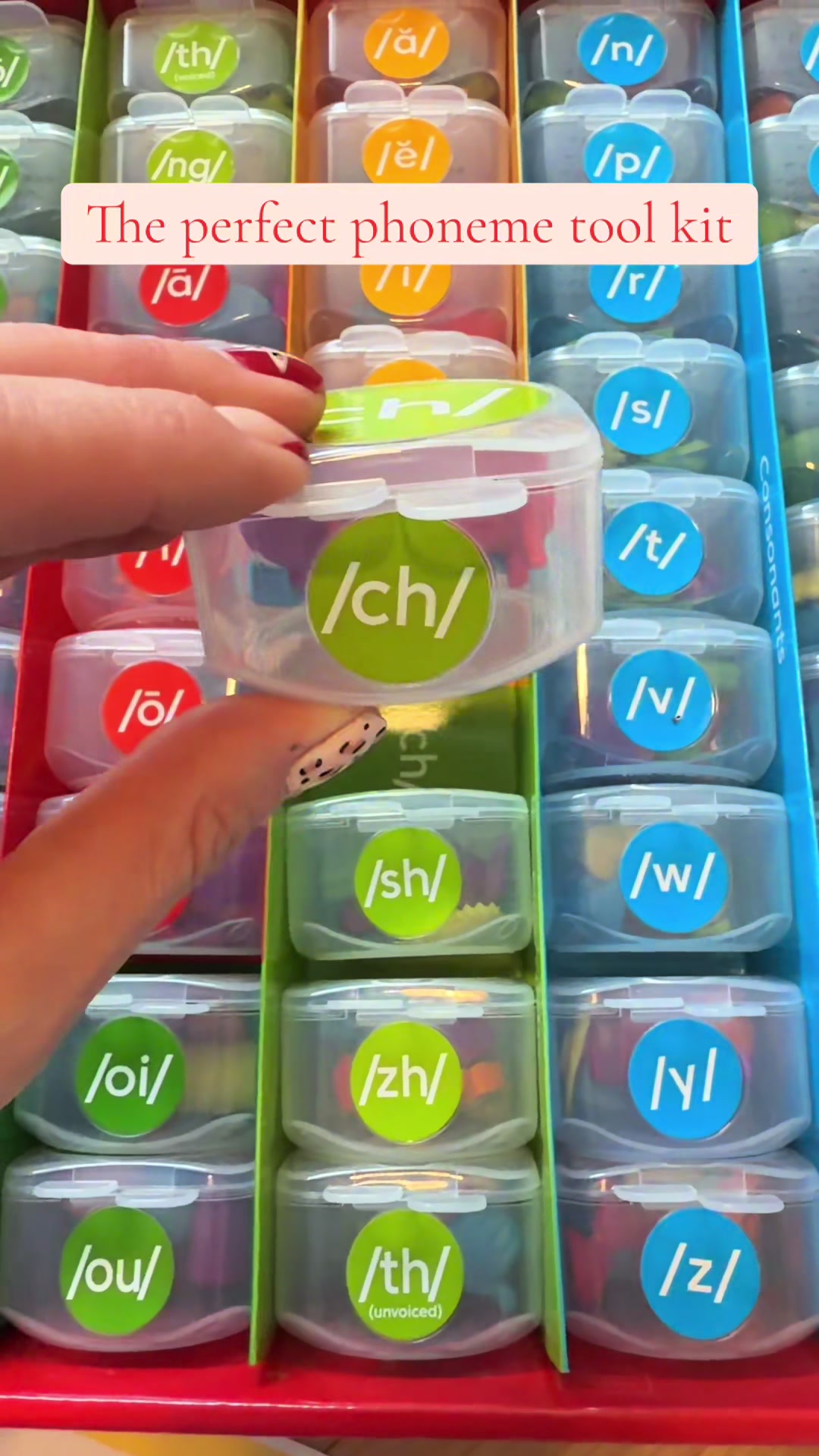 TikTok post by @laurenblackmon5 for hand2mind. Caption reads: This little tool kit from @hand2mind has been a....