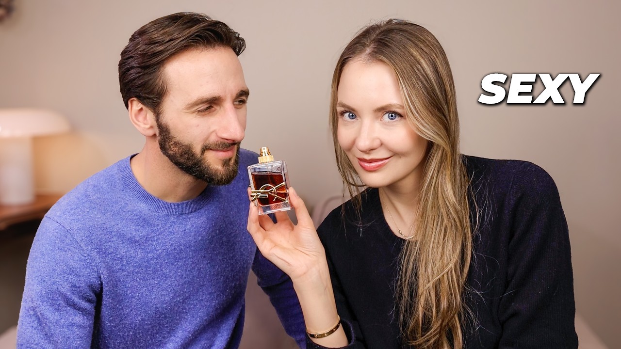 YouTube post by @MonikaCioch for Electimuss. Caption reads: TOP 10 SEXIEST PERFUMES FOR WOMEN 🔥.