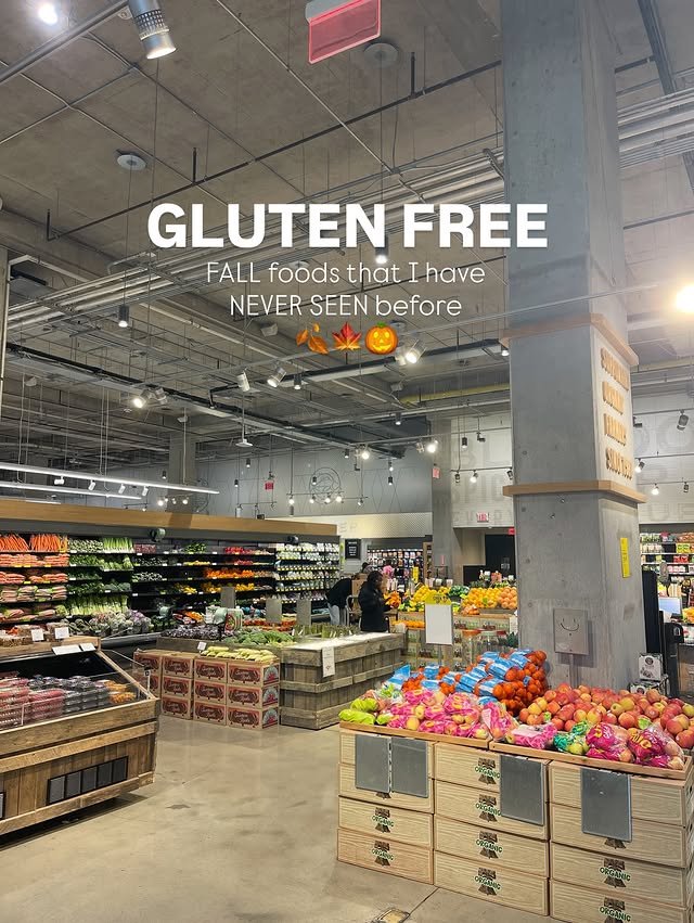Instagram post by @glutenfreelucia for Bobo's. Caption reads: I’ve tried so many fall foods but I had never seen....