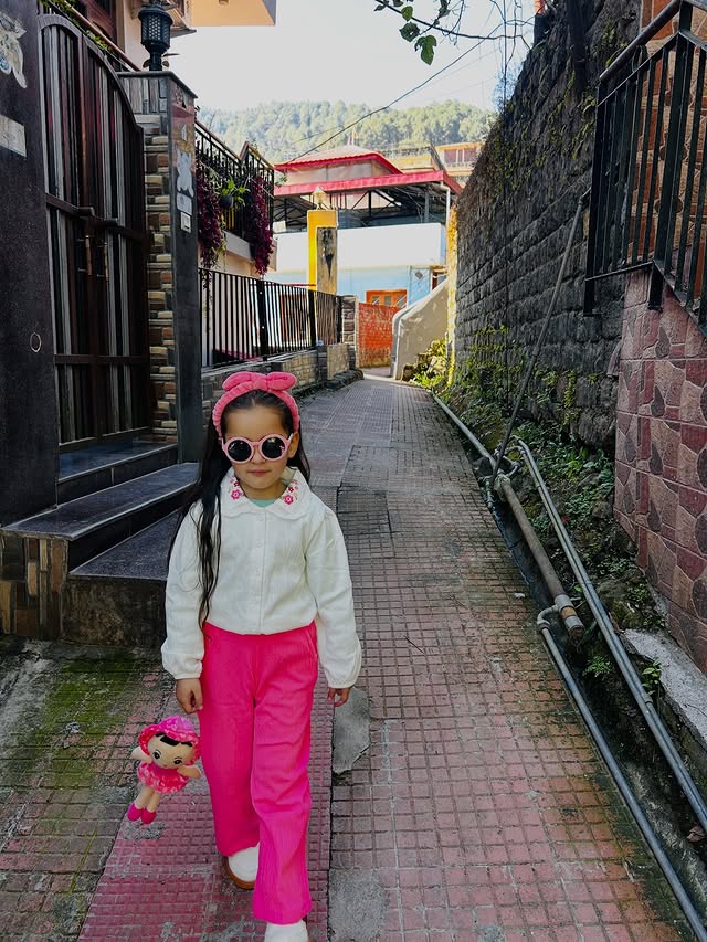 Instagram post by @aadishree_malik for FirstCry. Caption reads: incollabration with @firstcryindia it’s always the....