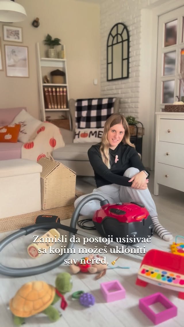 Instagram post by @ledaboss for Electrolux. Caption reads: Kako bi to bilo dobro da postoji uređaj koji briše....