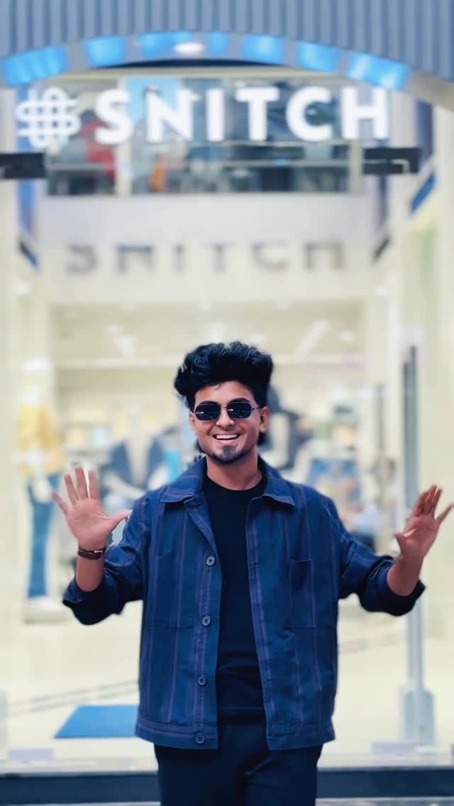 Instagram post by @azee02 for Snitch. Caption reads: Where are you from? Pondy bazaar,Express avenue or....