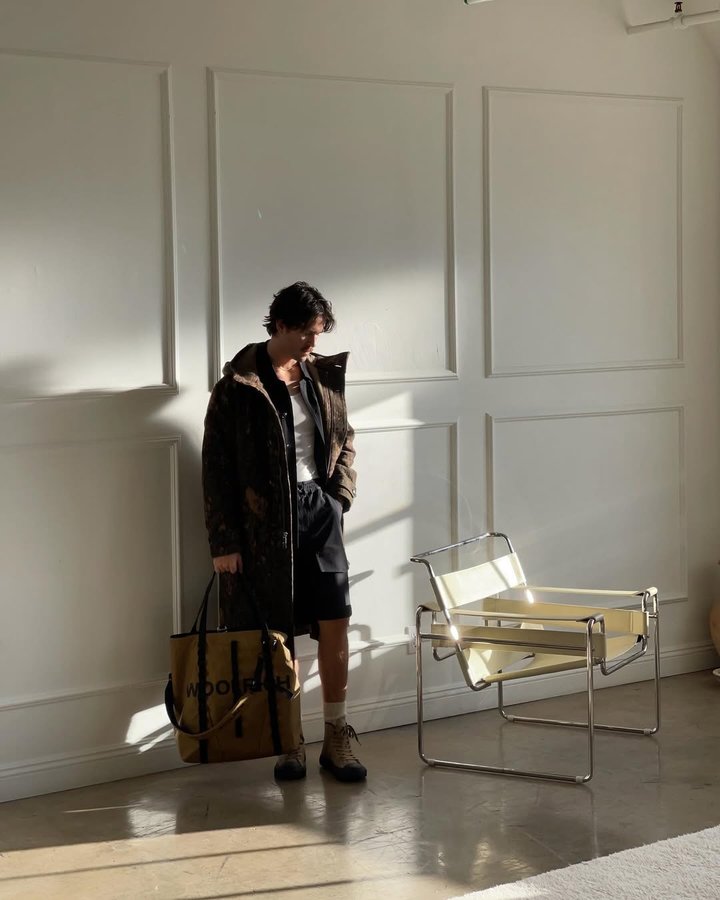 Instagram post by @iamgalla for Todd Snyder. Caption reads: [...] a hold of a few pieces from the new....