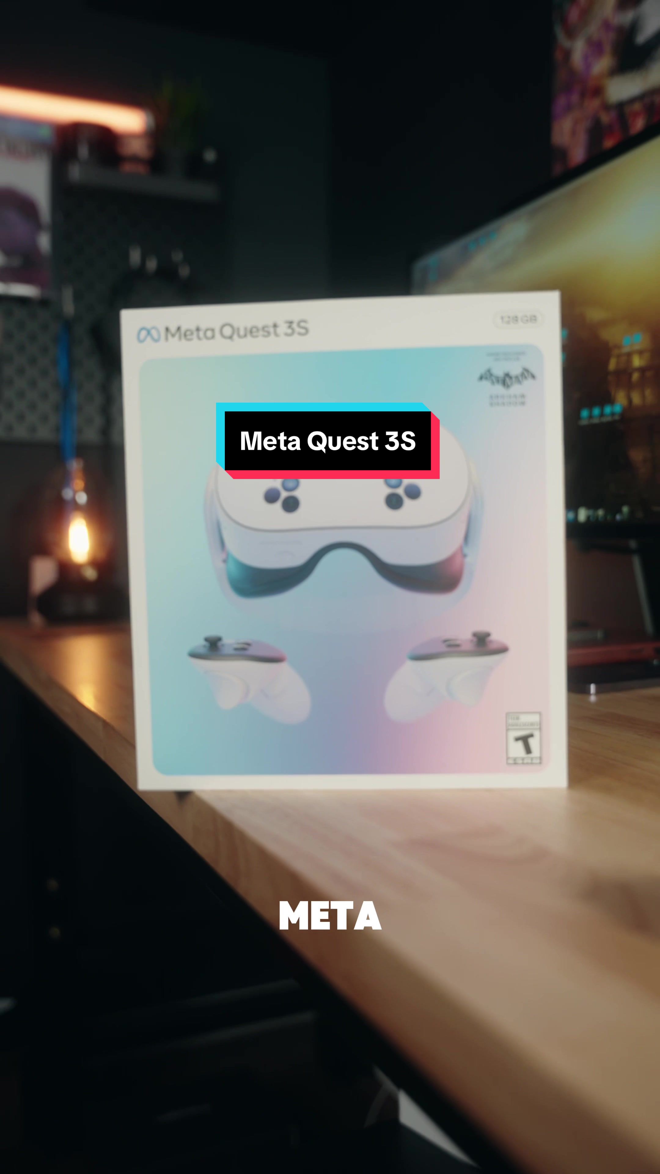 TikTok post by @shoandtech for Best Buy. Caption reads: Meta Quest 3S is easily the best entry point into....
