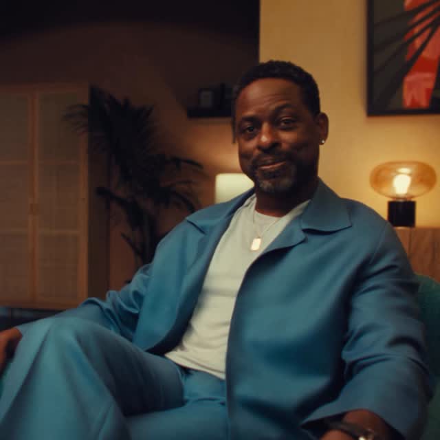 Instagram post by @sterlingkbrown for Shipt. Caption reads: With @shipt, every cart tells a story. It’s never....