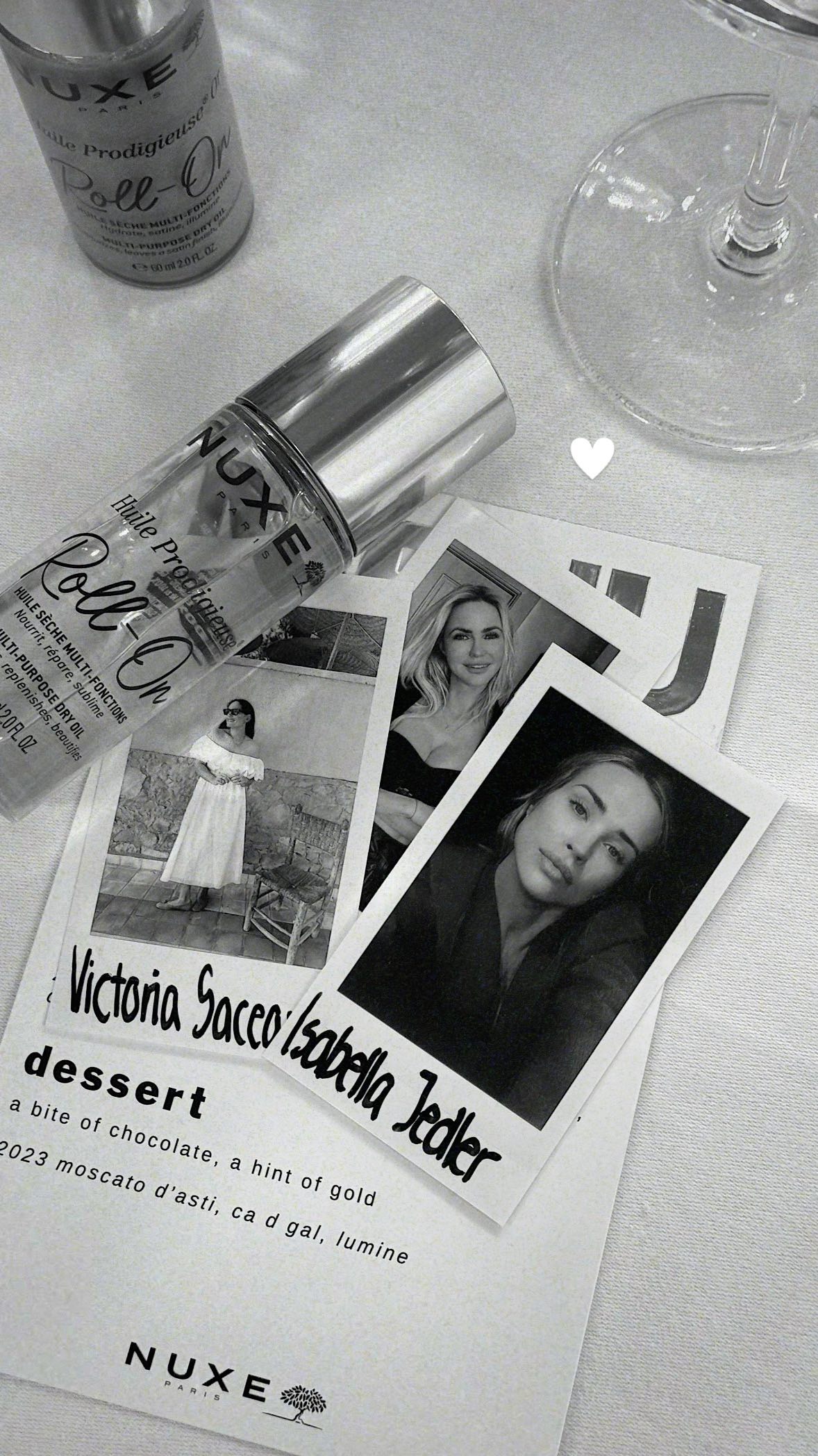 Instagram post by @vibekelentz for NUXE. Caption reads: // @nuxe New Icon ☀️
@nuxe_denmark [...].