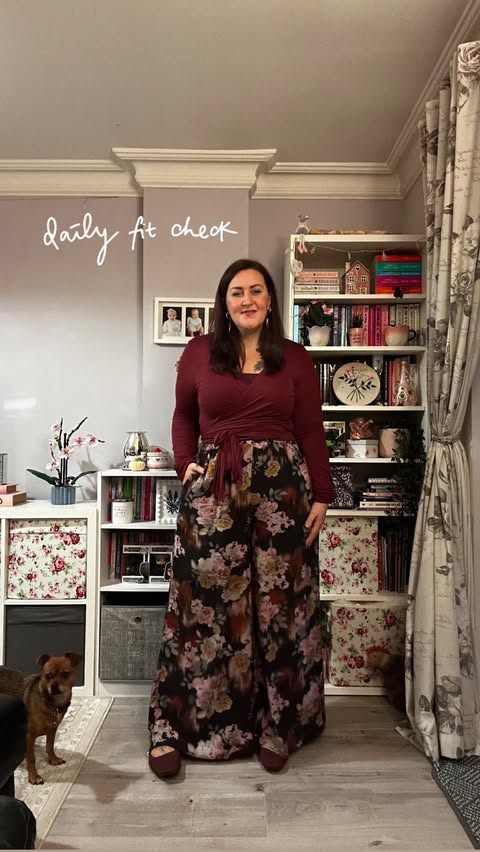 Instagram post by @christinaloves_clothes for LOVALL. Caption reads: Another outfit round up, how is it December....