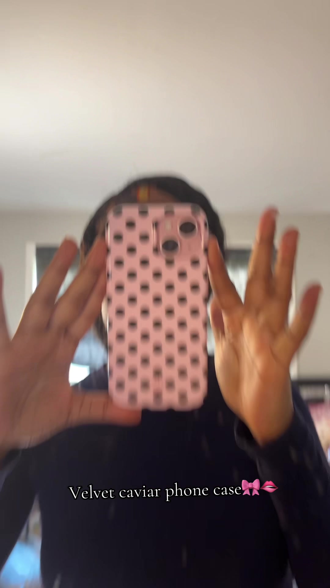 TikTok post by @briiamourr1 for VELVET CAVIAR. Caption reads: @Velvet Caviar #fypシ #girlyphonecases #fypシ゚viral....