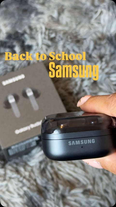 Instagram post by @vivacious_wish for Samsung Mobile. Caption reads: #ad #SamsungBack2School @samsungmobile @walmart I....