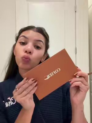 TikTok post by @chandidayle for COFIER Lashes. Caption reads: [...] copied my girl @SAV LEILANI ily and @Cofier....