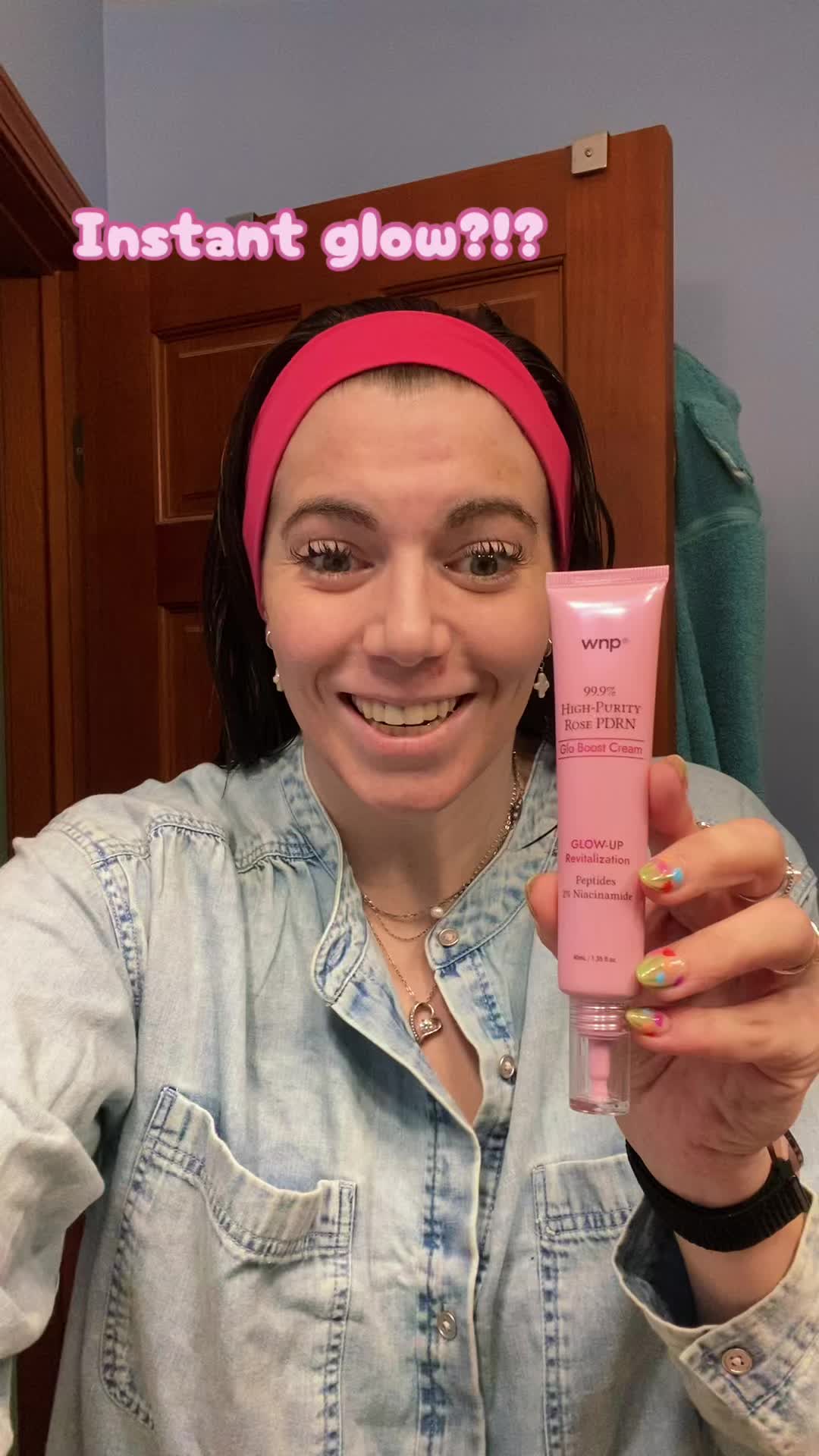 TikTok post by @seryder for WNP_global. Caption reads: @WNP_global @WNP_skinlab Big dreams start small 💗....