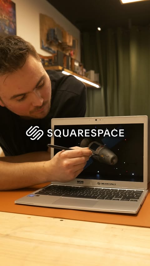 Instagram post by @monstudiosofficial for Squarespace. Caption reads: [...] Step For Man, One Giant Leap For....