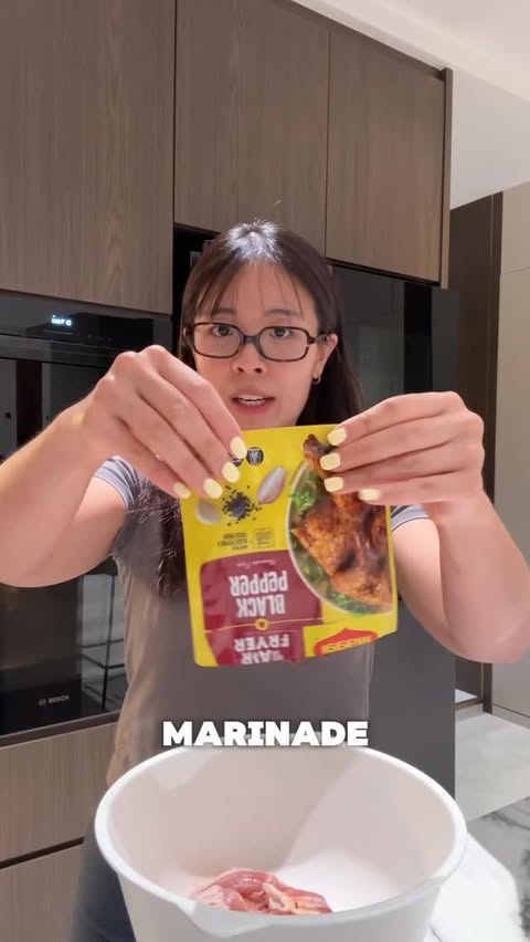 Instagram post by @natashatannnnn for MAGGI Belgium. Caption reads: Food tastes the best when you share and cook it....