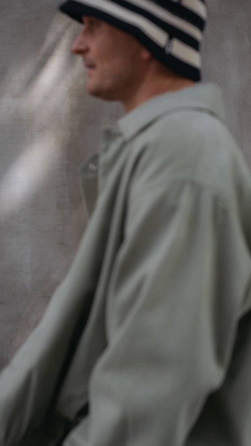 Instagram post by @raffaelpayr for Nanushka. Caption reads: [...] @acnestudios #archive
Sweater: @nanushka....