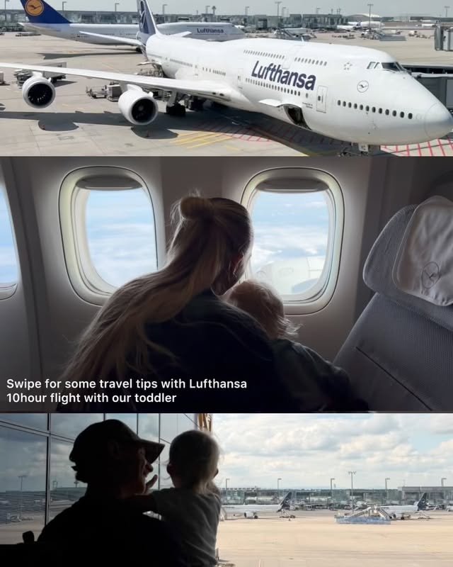 Instagram post by @lisa for Lufthansa. Caption reads: [...] a special adventure for us! 🥹 Thanks....
