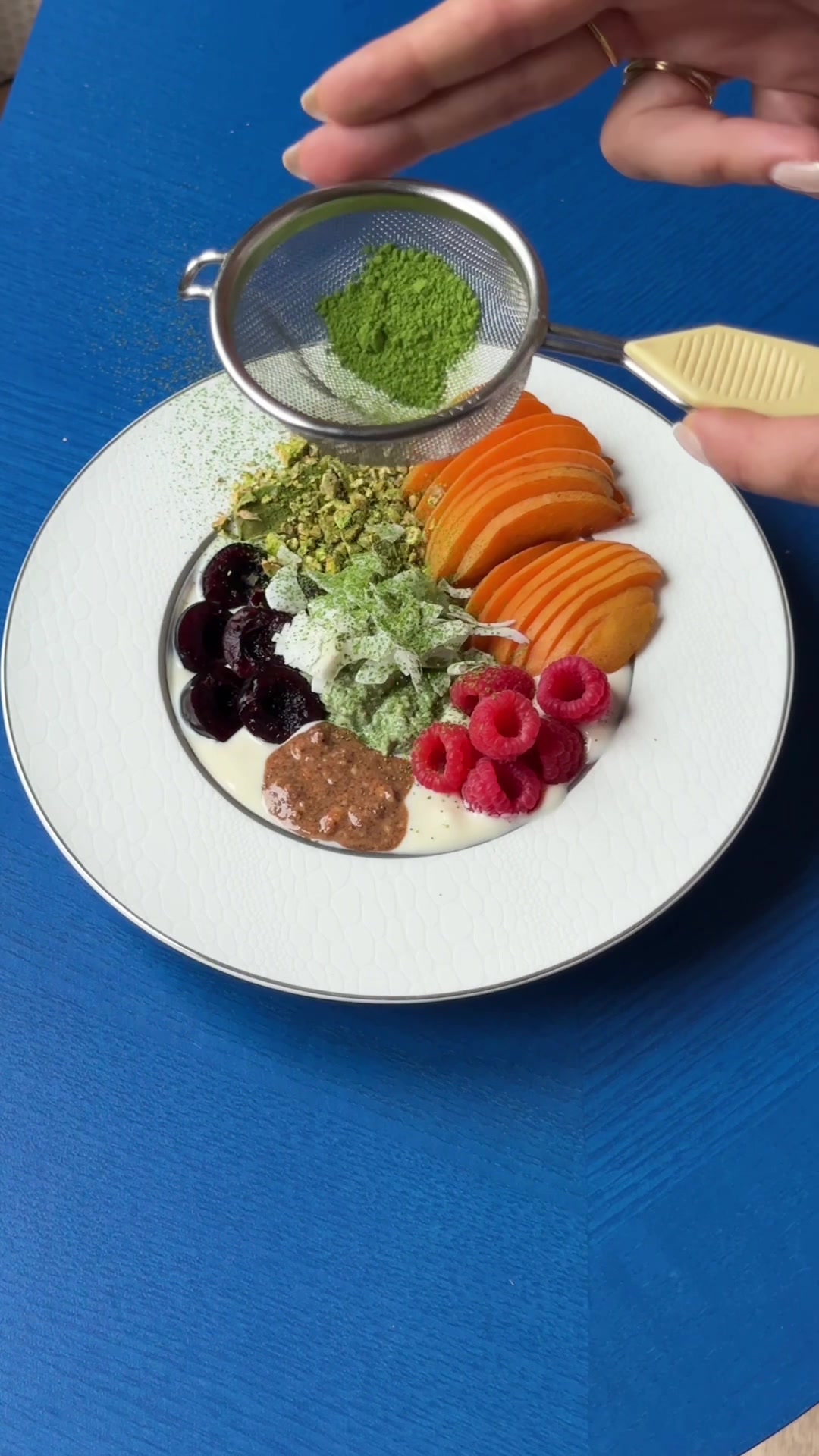 TikTok post by @lunavanlent for Alpro. Caption reads: You know it’s going to be a good day when your....