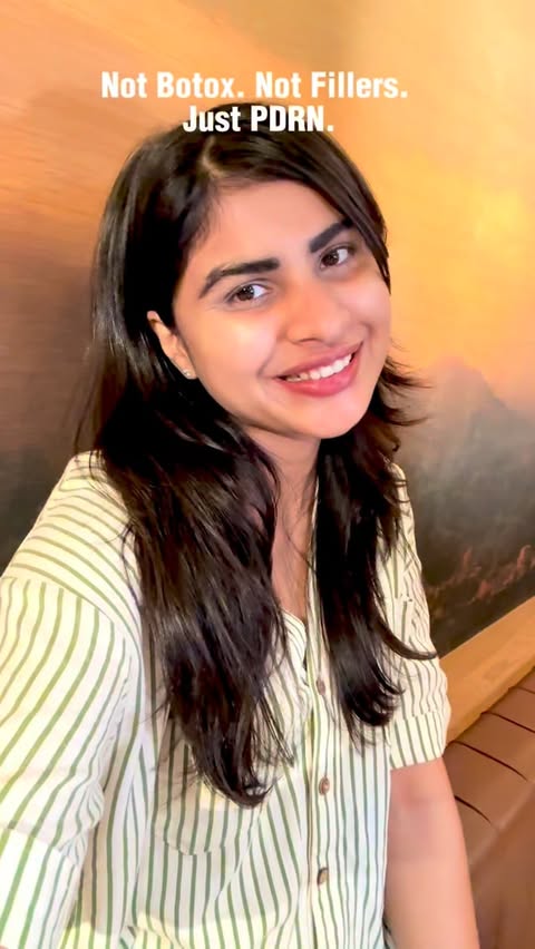 Instagram post by @dxb_heer for Abib Cosmetics. Caption reads: Revealing my secret to younger-looking skin ✨ The....