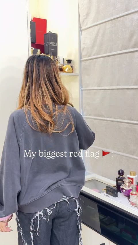 Instagram post by @bxshilindhraaa for Guerlain. Caption reads: Scentimental much 
@guerlain 🫠👀

#perfume....