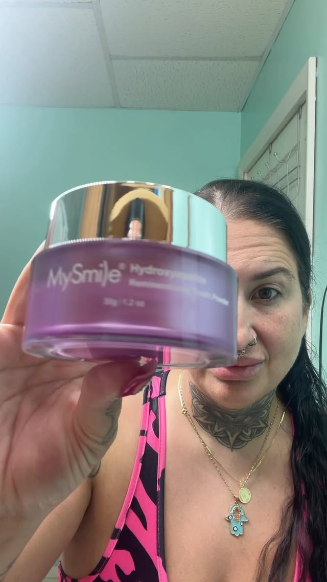 Instagram post by @idol_eyes_beauty for MySmile. Caption reads: [...] 🚨 So excited to be partnering with @mysmile....