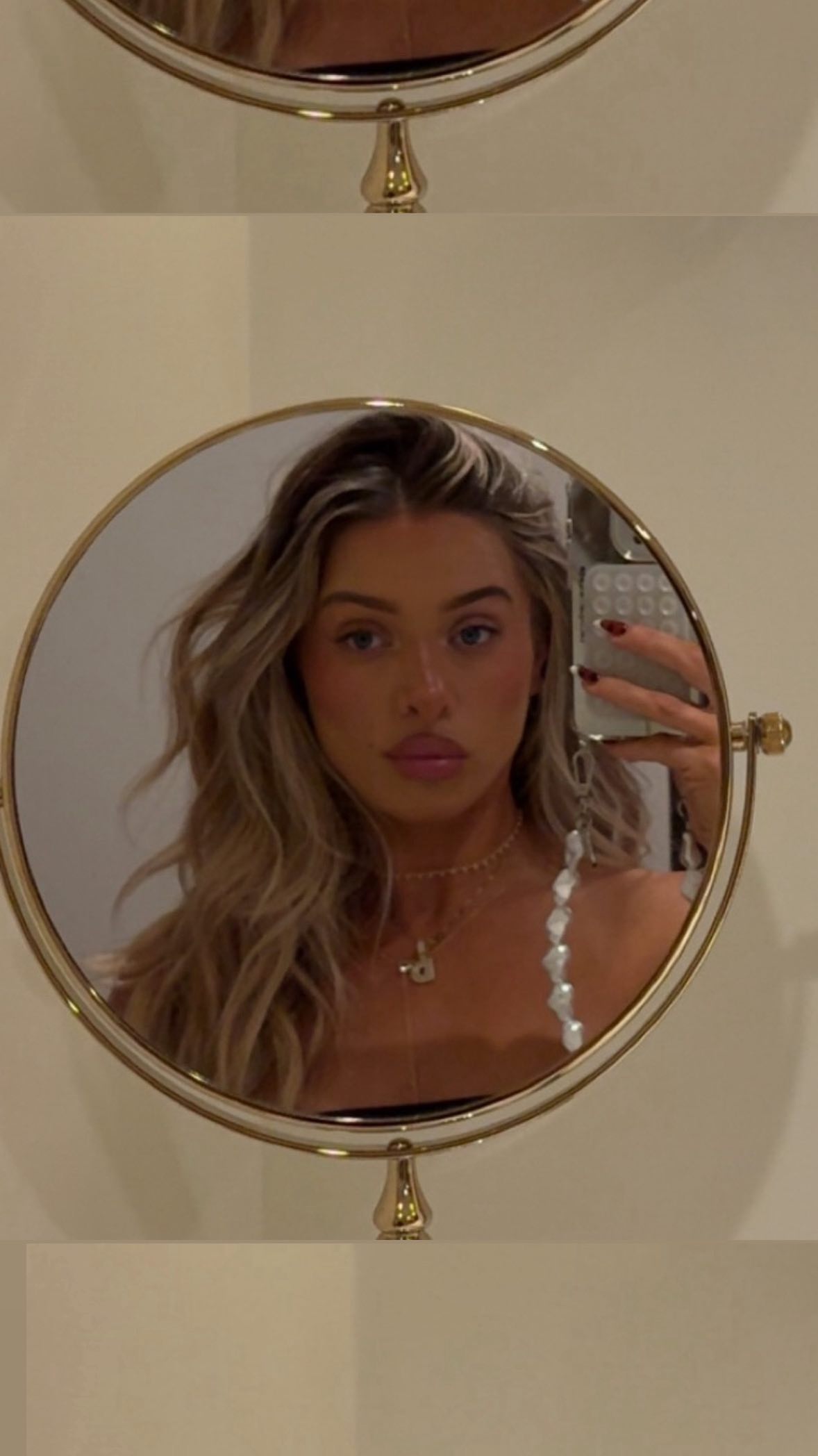 Instagram post by @delaneychilds for Eva NYC. Caption reads: these haircare tips are so easy and make such a....