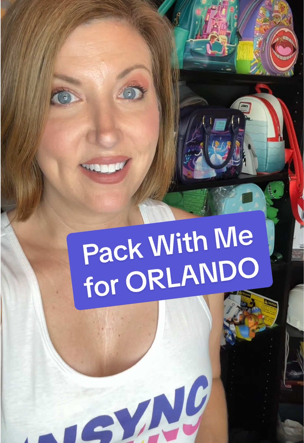 TikTok post by @themeparkette for Goodr. Caption reads: [...] paris usa @pointofview @Loungefly @goodr....