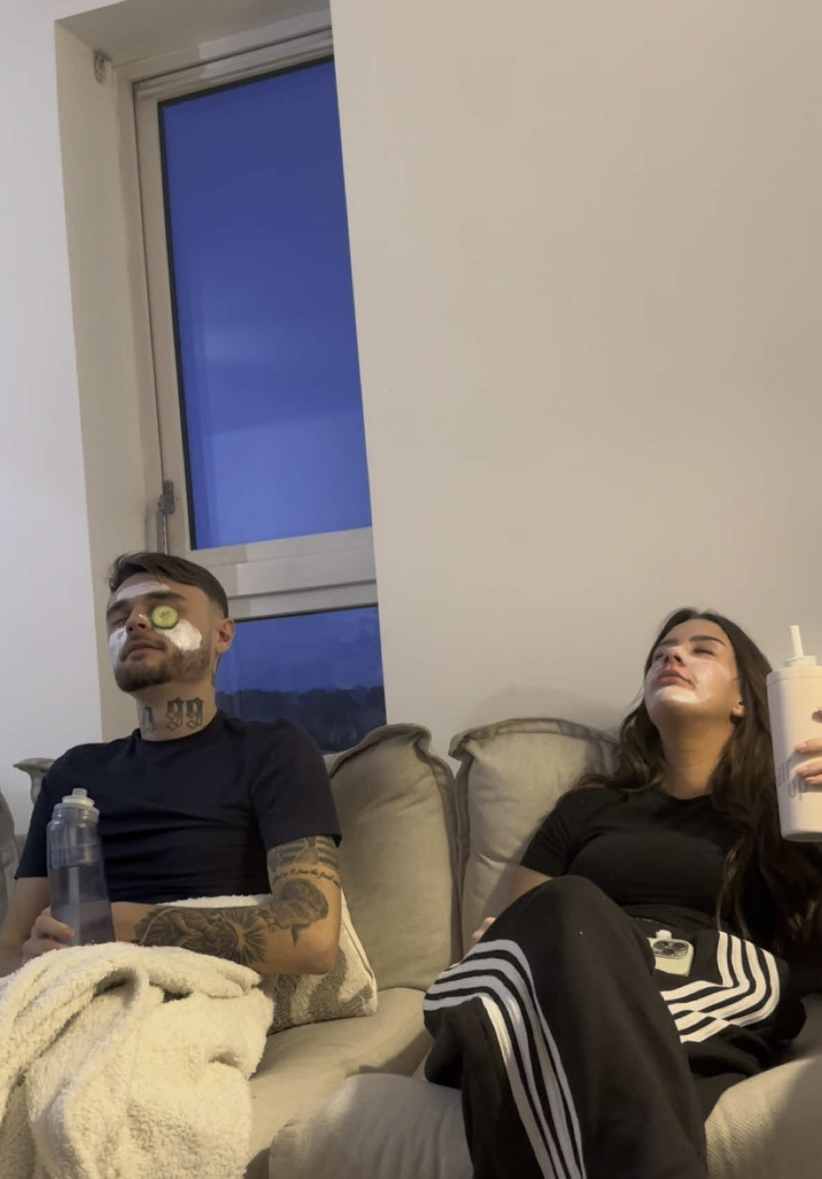 TikTok post by @paulandmorgan0 for air up. Caption reads: [...] when he’s about 😎 AD #foryou #viral @airup.