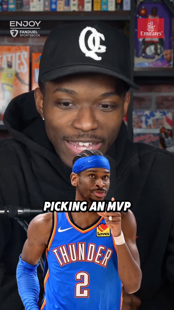 Instagram post by @enjoysmallball for Enjoy Basketball. Caption reads: MVP race is close! 👀 Who's your pick?🤔 Presented....