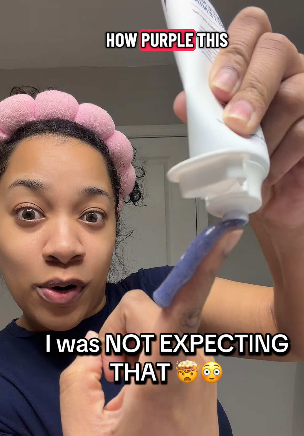 TikTok post by @zariyahnatalya for MS-DRWIKEY. Caption reads: This kicked in FAST 🪥🦷 @MS-DRWIKEY #teethcare....