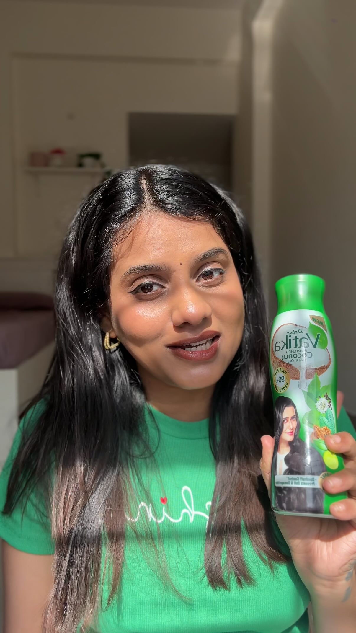 Instagram post by @byshruthi for Smart Bazaar. Caption reads: #Ad Say bye bye to hairfall, for real! 💁🏻

Join....