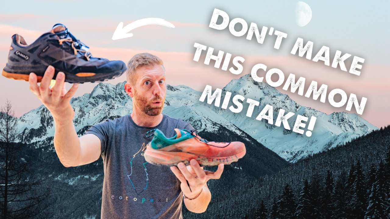 YouTube post by @BackpackingTV for Wiley X. Caption reads: The First Mistake New Hikers Make: Choosing....