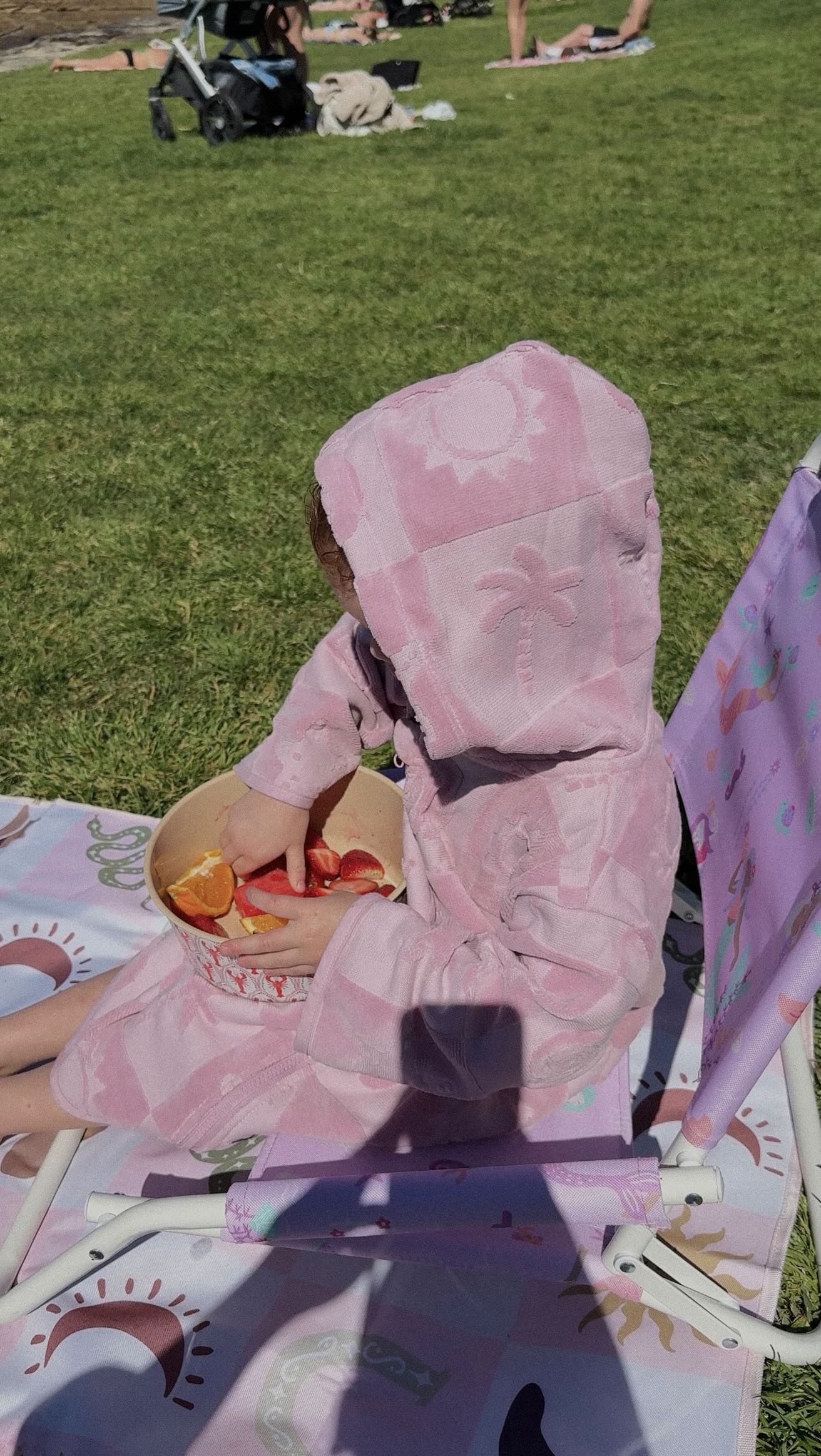 Instagram post by @charli.ralph for Adairs. Caption reads: Beach season is officially here and I couldn’t be....