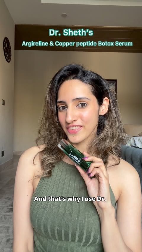 Instagram post by @gursimran_kaur_taneja for Dr Sheths. Caption reads: [...] at the comfort of your home. Yes!! @drsheths....