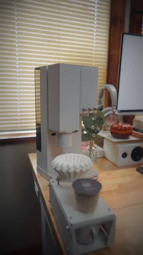 Instagram post by @avrgtech for xBloom. Caption reads: [...] and leveling up my coffee corner. ☕✨
The....