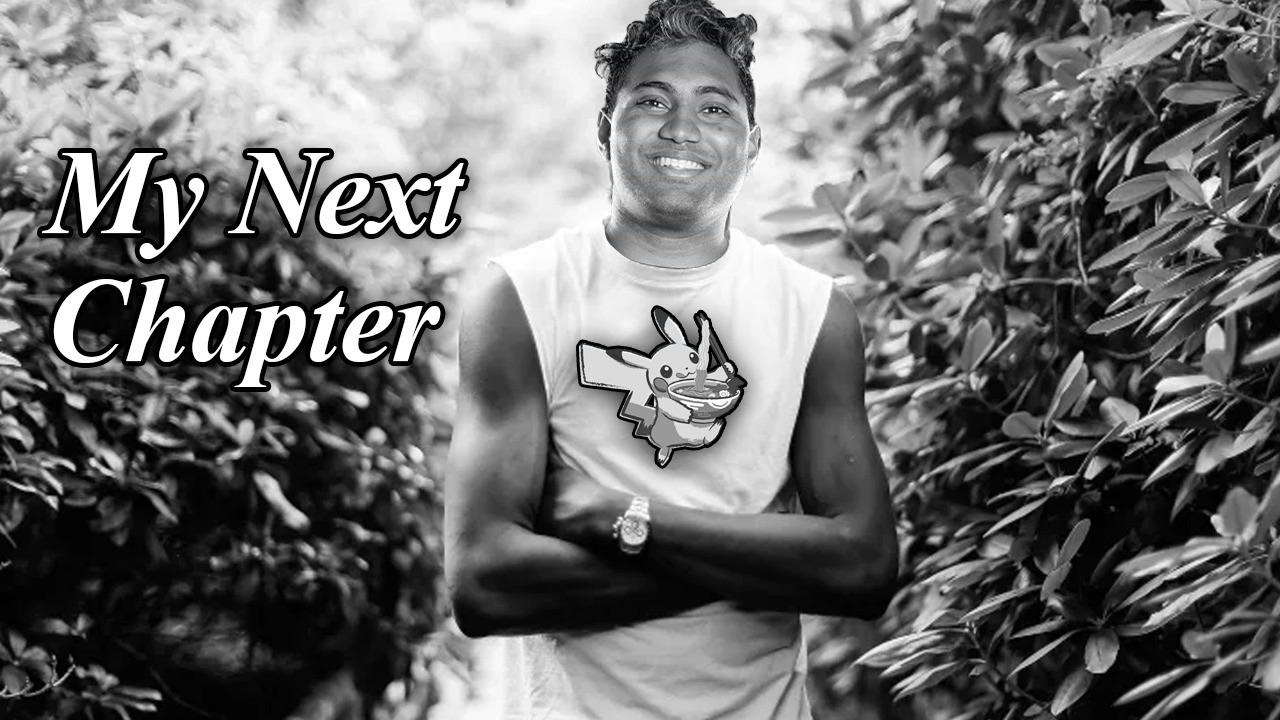 YouTube post by @RahulReddy for Vault X. Caption reads: My Next Chapter....