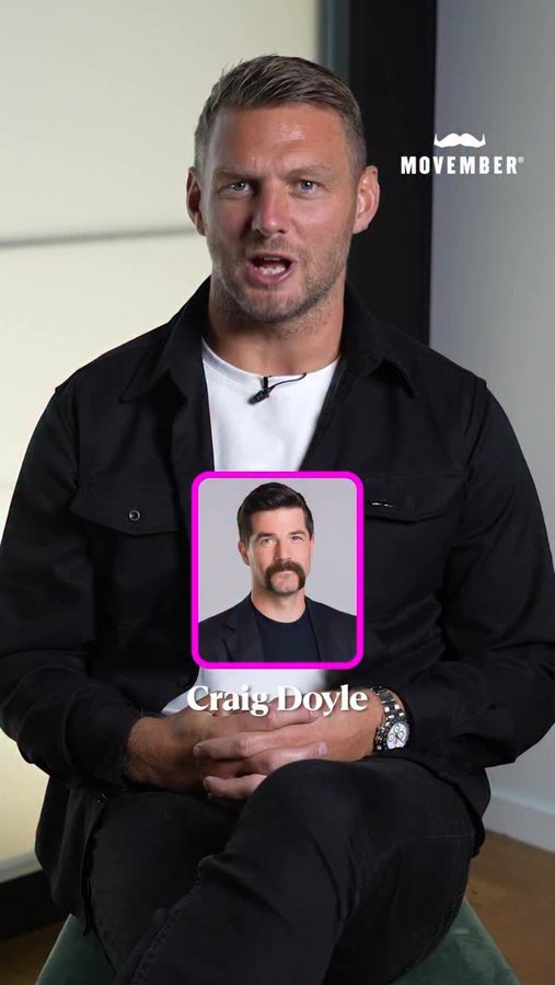 Instagram post by @danbiggar_ for Movember. Caption reads: Trick or treat? 👻

With a little help from AI,....