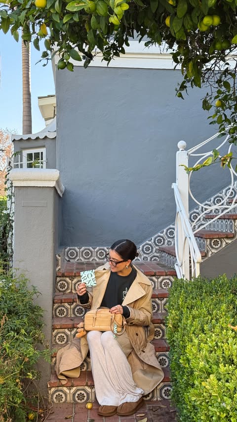 Instagram post by @luanndiez for Cora. Caption reads: [...] The✨ Peace-of-Mind Pads✨ from @our.cora....