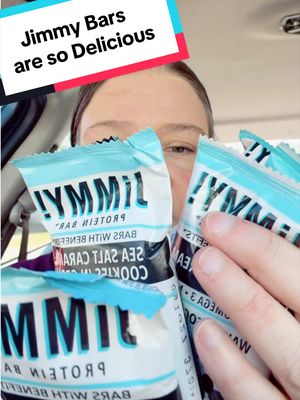 TikTok post by @lifeofrheana for JiMMYBAR!. Caption reads: Enjoy FUNCTIONAL protein benefits with JiMMYBAR!....