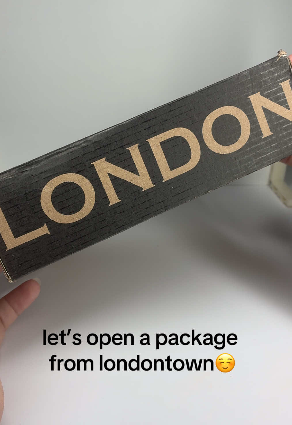 TikTok post by @nailbudz for LONDONTOWN. Caption reads: Trying out @LondontownUSA length nail gloss!! I....