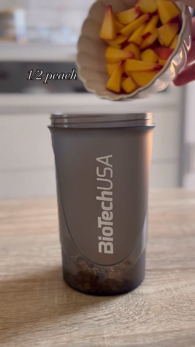 Instagram post by @aimenmeta1 for Brandbassador. Caption reads: 🥤 High Protein Shake – Plant Power in Every Sip!....