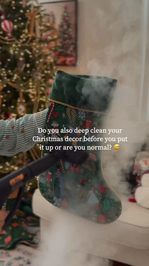 Instagram post by @therosiescorner for Wagner SprayTech. Caption reads: Raise your hand if you just opened your holiday....