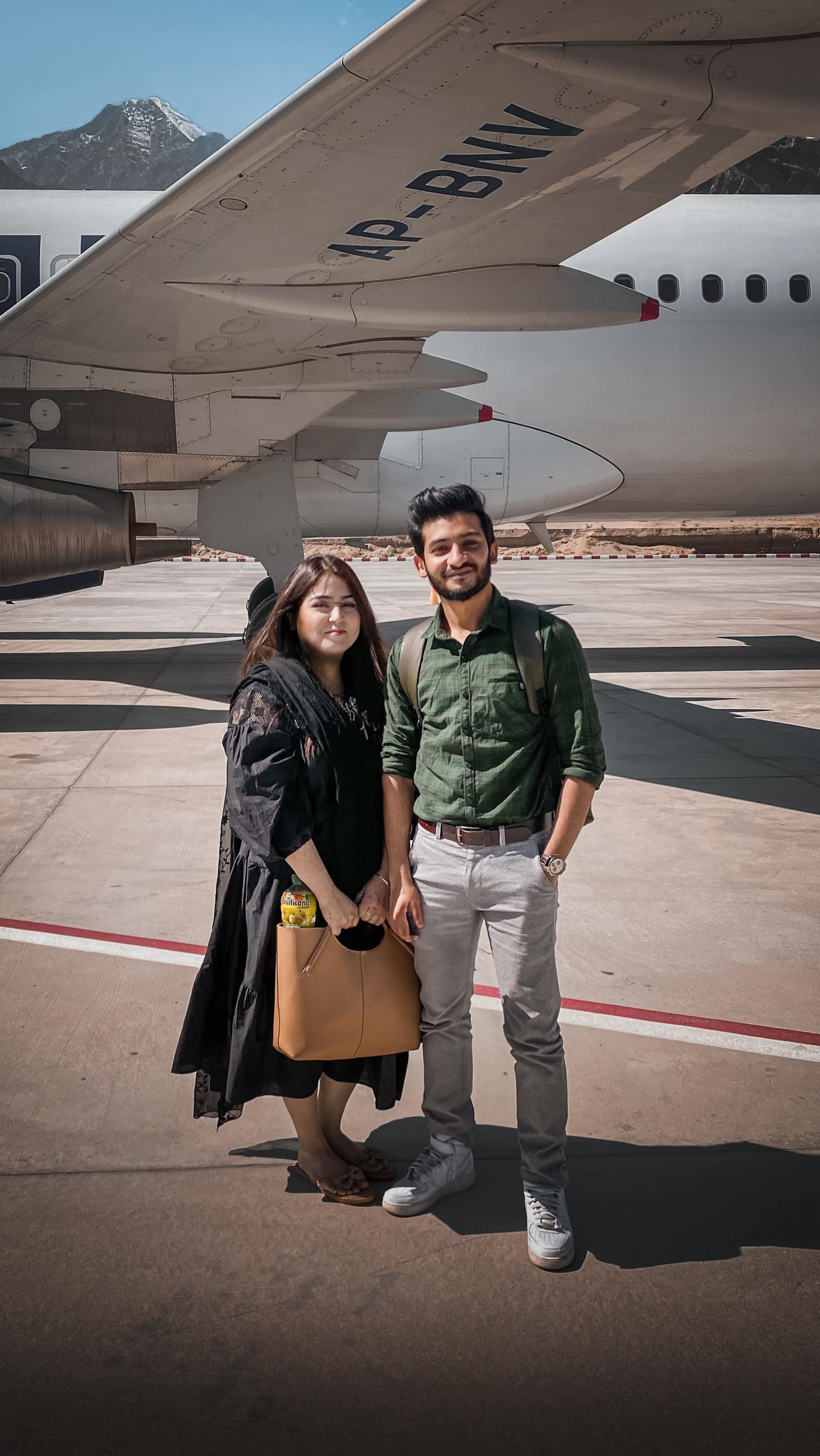 Instagram post by @osama_asghar for Turkish Airlines. Caption reads: Life is an adventure and you should treat it as....